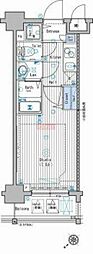 グランド・ガーラ池袋 1Kの間取図画像