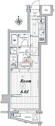 MAKESDESIGN板橋本町2 1Kの間取図画像
