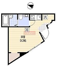 下北沢GARDEN ワンルームの間取図画像