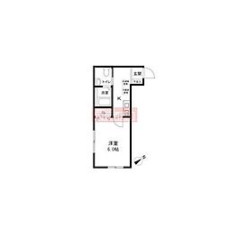 ルミエールドレ西巣鴨 1Kの間取図画像