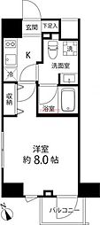 DeLCCSIKEBUKURO 1Kの間取図画像