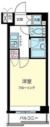 ルーブル大塚 1Kの間取図画像