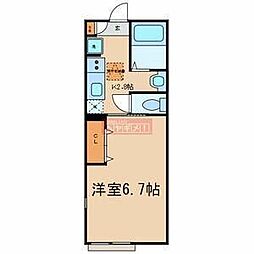 モード・クレイン練馬 1Kの間取図画像