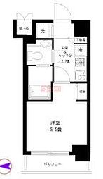 マリオン練馬 1Kの間取図画像