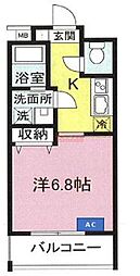 間取図画像 1K