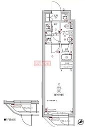 ユリカロゼ東武練馬 1Kの間取図画像