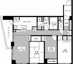 クリオ大塚壱番館 3LDKの間取図画像