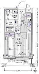 ヴァレッシア池袋シティ 1Kの間取図画像