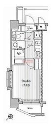 グランド・ガーラ池袋 1Kの間取図画像