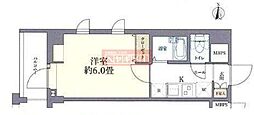 GrandTruth桜台駅前 1Kの間取図画像