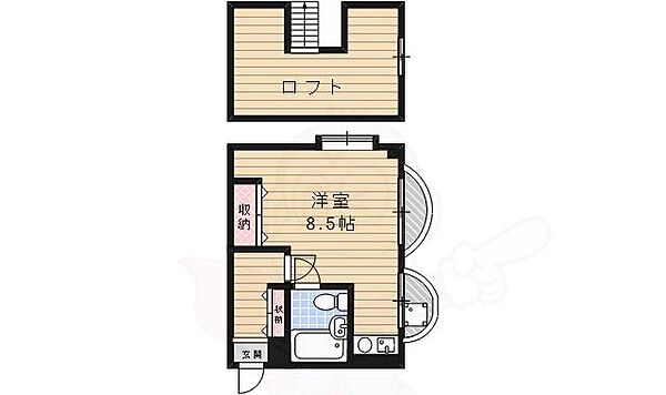 ジャルダン宝塚参番館 303｜兵庫県宝塚市逆瀬川１丁目(賃貸マンション1R・3階・35.00㎡)の写真 その2