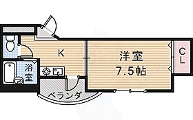 光陽川西マンション 302 ｜ 兵庫県川西市小花２丁目8番15号（賃貸マンション1K・3階・22.50㎡） その2