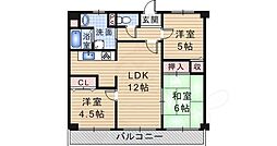 ル・シエル 3LDKの間取図画像