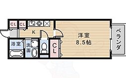 SoleadoAlloggio 1Kの間取図画像