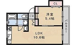 ハイツ77 1LDKの間取図画像