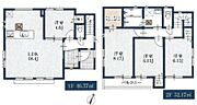 建物参考プラン　1区画間取り図