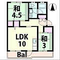 辻ハイツ1階4.2万円