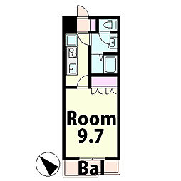 JR草津線 寺庄駅 バス20分 近江土山下車 徒歩5分の賃貸アパート 2階1Kの間取り