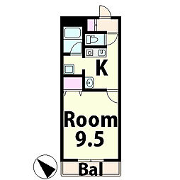コテージ千秀石部 5階/-