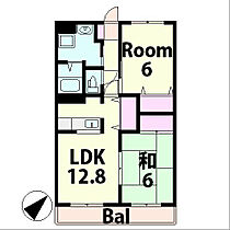 滋賀県湖南市下田（賃貸マンション2LDK・2階・57.33㎡） その2