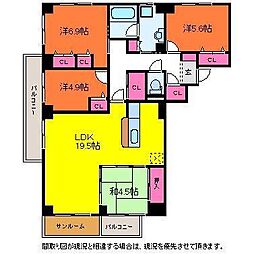 パルステージ関屋 4階