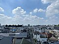 バルコニーから...