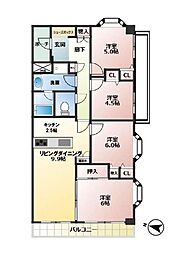 間取図画像 4LDK