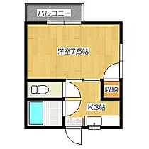 センチュリー山川 202 ｜ 福岡県久留米市山川町（賃貸アパート1K・2階・22.77㎡） その2