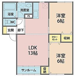 エステートEC3 Y棟 1階/102