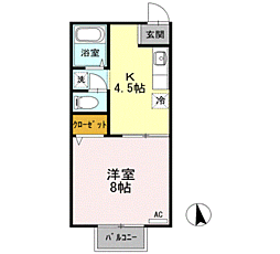 神明駅 4.8万円