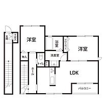 シャーメゾンemu 203 ｜ 福井県鯖江市上鯖江2丁目9-2（賃貸マンション2LDK・2階・66.20㎡） その2