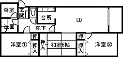 ハイムNAGATO 1階/106