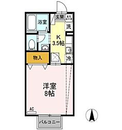 ロイヤルシャトー　B棟 1階/106