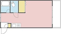 グリーンピアさばえ ワンルームの間取図画像