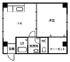 プラウドIII 201 ｜ 福井県敦賀市清水町1丁目16-15（賃貸マンション1DK・2階・35.00㎡） その2