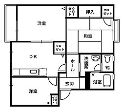 もくれん館B棟 2階