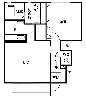 アクティルステージ久々子_間取り_0