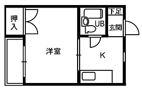 ヴィラ松本 403 ｜ 福井県福井市松本2丁目8-7（賃貸マンション1K・4階・18.40㎡） その2