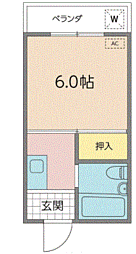 豊西コーポ 2階
