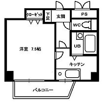 エクシード1 402 ｜ 福井県福井市志比口2丁目25-14（賃貸マンション1K・4階・23.64㎡） その2