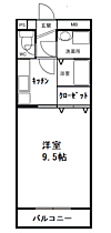 ベルプリュネル 102 ｜ 福井県福井市高木中央3丁目1905番地（賃貸マンション1K・1階・30.78㎡） その2