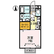 アルモニー木田 101 ｜ 福井県福井市木田1丁目1321番地（賃貸マンション1K・1階・26.94㎡） その2