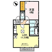 カーサ・ビアンカ 101 ｜ 福井県福井市若杉浜2丁目603-1（賃貸マンション1LDK・1階・40.98㎡） その2