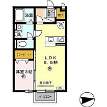 メゾンレーヴみのり　B棟 202 ｜ 福井県福井市みのり1丁目22番19号（賃貸マンション1LDK・2階・33.39㎡） その2