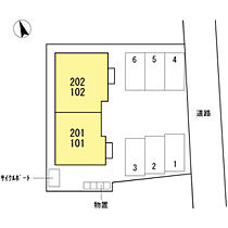 サントゥアーリオD 201 ｜ 福井県福井市加茂河原2丁目4番10号（賃貸マンション1LDK・2階・43.66㎡） その3