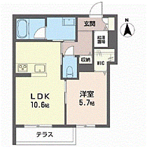 LIBERONDO 107 ｜ 福井県福井市灯明寺3丁目3108番、3109番（賃貸マンション1LDK・1階・43.94㎡） その2