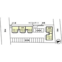 サンビレッジ二の宮　Ａ 203 ｜ 福井県福井市二の宮4丁目23－3（賃貸マンション2LDK・2階・50.40㎡） その3