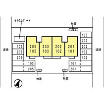 グリーンコート 105 ｜ 福井県福井市加茂緑苑町103（賃貸マンション2LDK・1階・53.10㎡） その3