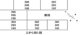 soil 102 ｜ 福井県福井市田原2丁目32番6号（賃貸マンション1K・1階・26.53㎡） その3