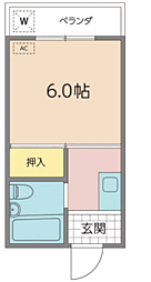 豊西コーポ 3階